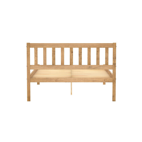 Birlea Birlea Pine Small Double Bed Frame 4FT Bedstead Lisbon Rustic Corona Solid Pine 2