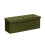 Bonlife Velvet Storage Ottoman, Folding Footstool Space-Saving Bench,110cm 1