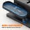 SPORTNOW Under Desk Elliptical Machine with Manual & Auto Modes 7