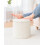 Bonlife Round Ottoman Stool with Storage, Folding Footstool,33x33x35cm 2