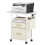 Printer Stand with 2 Fabric Drawers Mobile File Cabinet,End Table On Wheel 1