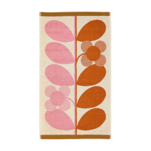 Orla Kiely Bathroom Towel Stem Bloom Duo Blush - Hand Towel, 50x90cm