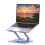 SOUNDANCE Laptop Stand with 360Â Rotating Base, Ergonomic Computer Riser for Desk, Adjutable Height Muti-Angle, Foldable Laptop Mount 1