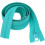 40" (101.5cm) Turquoise Chunky Zip - Heavy-Duty Open-Ended Separating 1