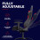 GXTrust Resto Gaming Chair Full 360Â Rotatable Seating, Red 4