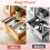 Cartlant 6 Pack Small Storage Baskets Narrow Plastic Bathroom Storage Box 3
