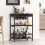 Bar Cart, 3 Tier Serving Trolley, Rolling Wine Trolley, Drinks Trolley 2