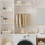 Yawinhe Wall Mounted Clothes Rail,60cm Clothing Rack,White,1 Pack 4
