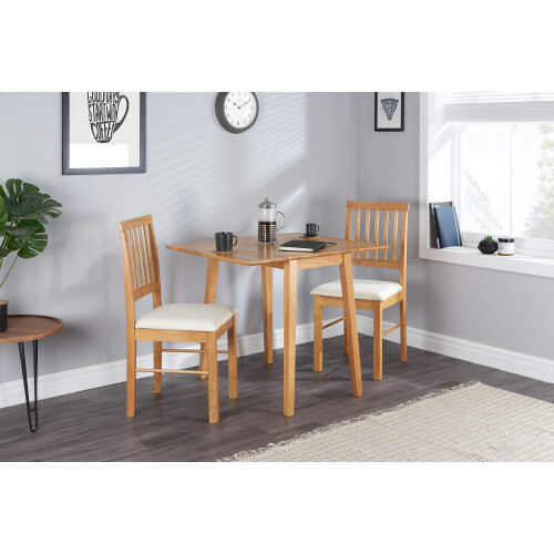 Birlea DROP LEAF DINING SET OAK COLOUR FINISH 1