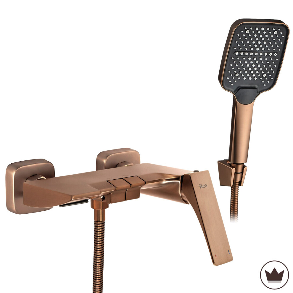 Bath Faucet Premium Rea Joe Brush Copper