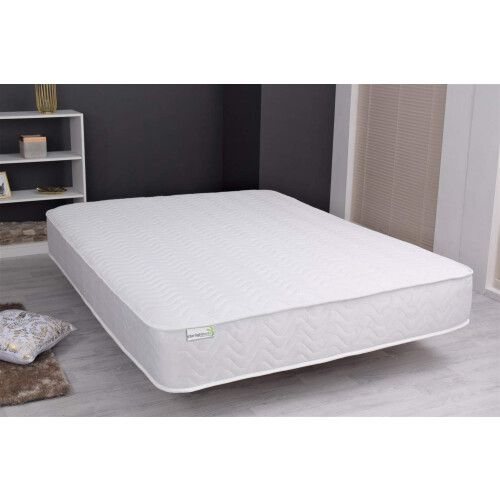 Starlight Beds Tempo White Single Mattress, 3ft x 6ft3 1