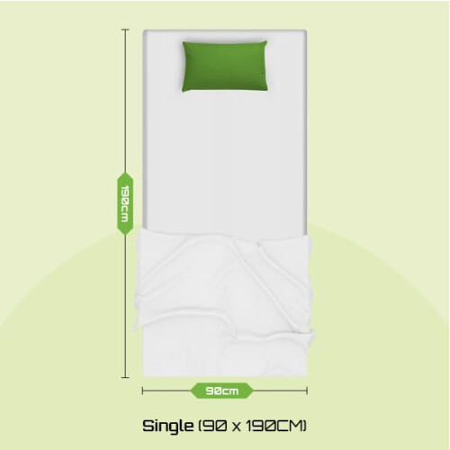 Starlight Beds Tempo White Single Mattress, 3ft x 6ft3 2
