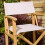Rowlinson Rowlinson Ascot Folding Directors Chair - Natural 2