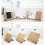 Sysmax Natural Wood Book Stand Reading Stands Laptop Holder Angle Adjustable (Small) 4