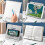 Book Stand, Multifunctional Metal Book Holder for Reading (Grey) 5