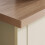 Birlea Birlea Highgate 2 Door 2 Drawer Sideboard Cream & Oak Effect 4