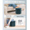 Bonlife Folding Storage Ottoman Hexagonal, Footrest with Toy Ches Box, 43cm 4