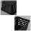 Gitany Black Plastic Baskets Set of 6, Rectangle Slim Storage Basket 3