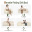 MeMoreCool Folding Sofa Bed Single, Convertible Boneless Couch with Pillow 5