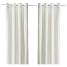 IKEA MERETE Room Darkening Curtains 145x250