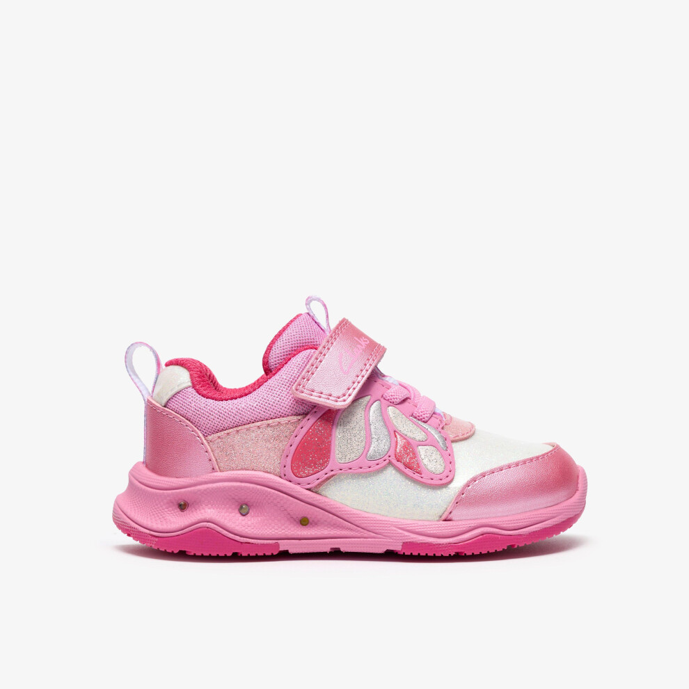 Clarks Gleam Fly T. Pink