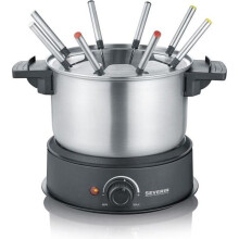 Fondue SEVERIN - FO2473 - Kapazität 1,4L - Bis zu 8 Personen - Regelbarer Thermostat - 1500W