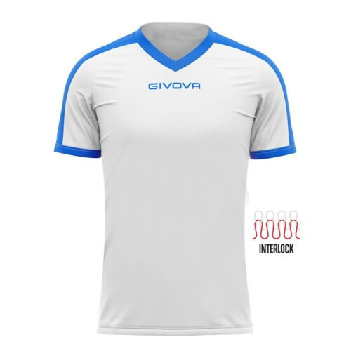 Maillot Givova Revolution - white/royal blue