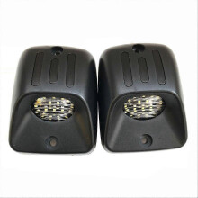 Red White LED Light Car License Plate Light for