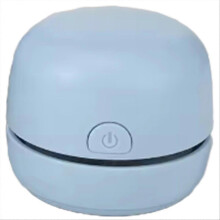 Mini Vacuum Cleaner Desktop Cleaning Wireless Portable Office PC Keyboard Cleaners Blue