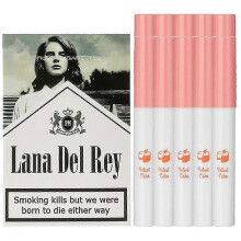 25-26 Lana Del Rey Lipstick Cigarette Gloss 10 Color Lip Gloss, Cigarette Lipstick Set In A Box