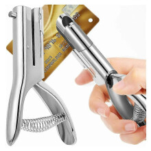 KW-trio Deep Reach Single Metal Hole Punch, Labor-Saving Hand Puncher for DIY Journal, Student & Office Use