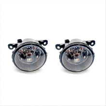 1 Pair Car Front Fog Lamp Light Without Bulb For Citroen Peugeot