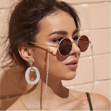 Pearl Fine Grain Glasses Chain Simple Non-Slip Anti-Lost Glasses