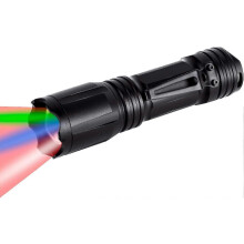 2025 4 Color In 1 Multi-color Tactical Flashlight Torch 3aaa 18650 Zooma...