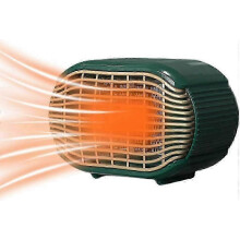 25-26 400/800W Electric Ceramic Fan Heater with 2 Heat Settings and Overheat Protection Fast and Quiet Heating with Low Energy Consumpt