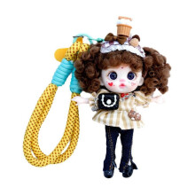 Plush Vinyl Doll - 15cm Cute Girl Stuffed Toy - Birthday Gift for Girls