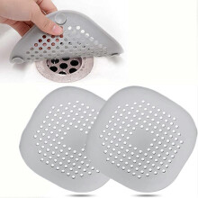 Protection de canalisation conçue scientifiquement, bouchon anti-cheveux en silicone facile à installer offrant une solution prati