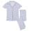 Gabriella Women's Notched Collar Polka Dot Pyjama Set 1