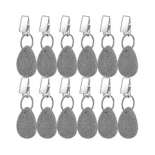 2025 12 Poids de nappe Pendentif en forme de larme Poids de nappe en pierre