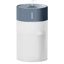 Mini-Luftbefeuchter (25-26 cm), 260 ml, kleiner Kaltnebel-Luftbefeuchter mit farbigem LED-Nachtlicht, tragbarer USB-Luftbefeuchter