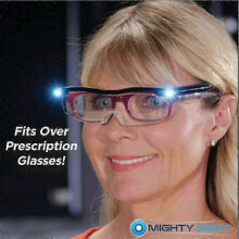 2025 Mighty Sight LED-Lesebrille – Sehverbessernde, helle Lesebrille