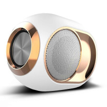 Tragbarer Lautsprecher mit immersivem Klang, Mini-Funklautsprecher, exquisites Design, drehbares Lautsprecherdesign, Geschenk für