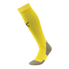(12 UK Child-2 UK, Yellow/Black) Puma Childrens/Kids Team LIGA Core Football Socks