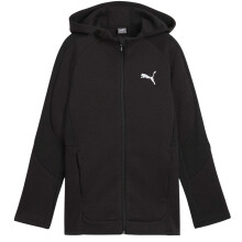 (11-12 Years, Puma Black) Puma Childrens/Kids Evostripe Full Zip Hoodie