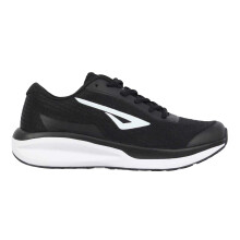 (10 UK, Black/White) Karrimor Mens Stride Running Flat Trainers