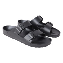 (7 UK, Black) Animal Mens Shore Sliders