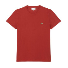 (M, Red) Lacoste Mens Pima Cotton T-Shirt