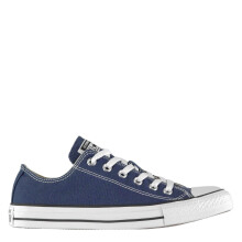 (9.5 UK, Navy) Converse Mens Ox Logo Canvas Trainers