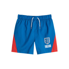 (5-6 Years, Blue) England FA Boys Crest Swim Shorts