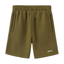 (7-8 Years, Khaki) Slazenger Childrens/Kids Fleece Sweat Shorts